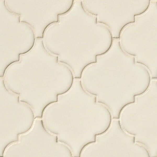 ANTIQUE WHITE ARABESQUE