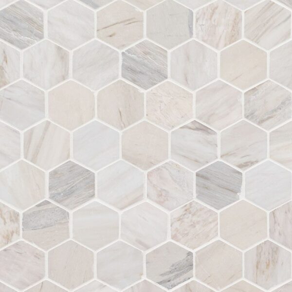 ANGORA 2" HEXAGON POLISHED